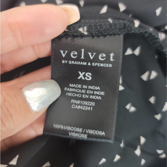 VELVET BY GRAHAM & SPENCER RACHEL SATIN TUNIC DRESS sz XS - Picture 12 of 16